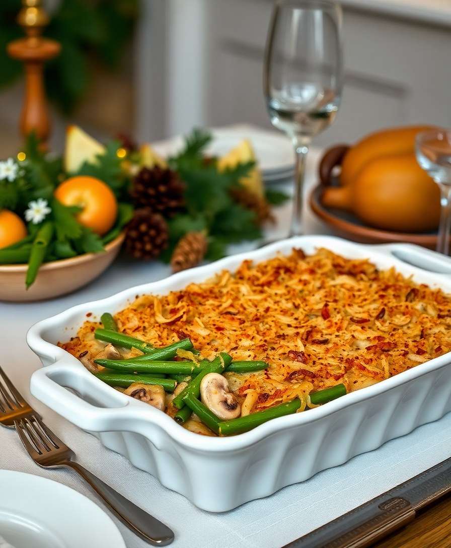 Gourmet Green Bean Casserole