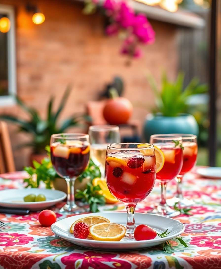 Sparkling Spanish Sangria