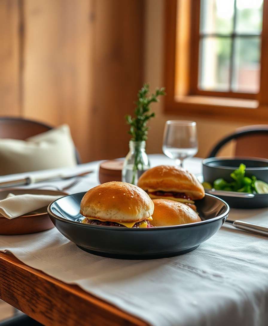 Gourmet Turkey Cranberry Sliders