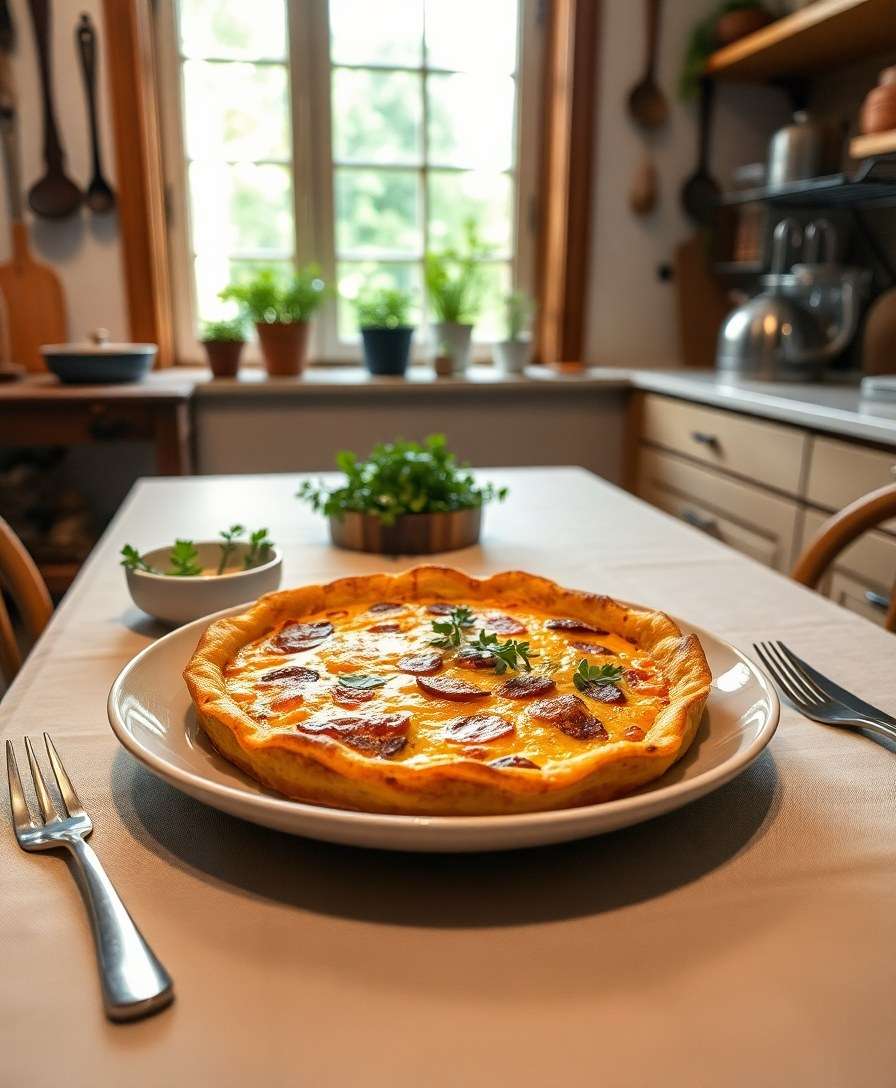Golden Potato Frittata
