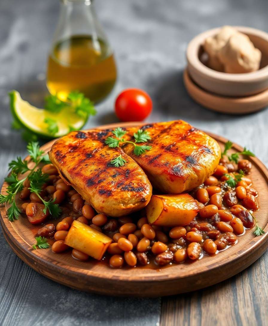 Gourmet Grilled Chicken Marmita